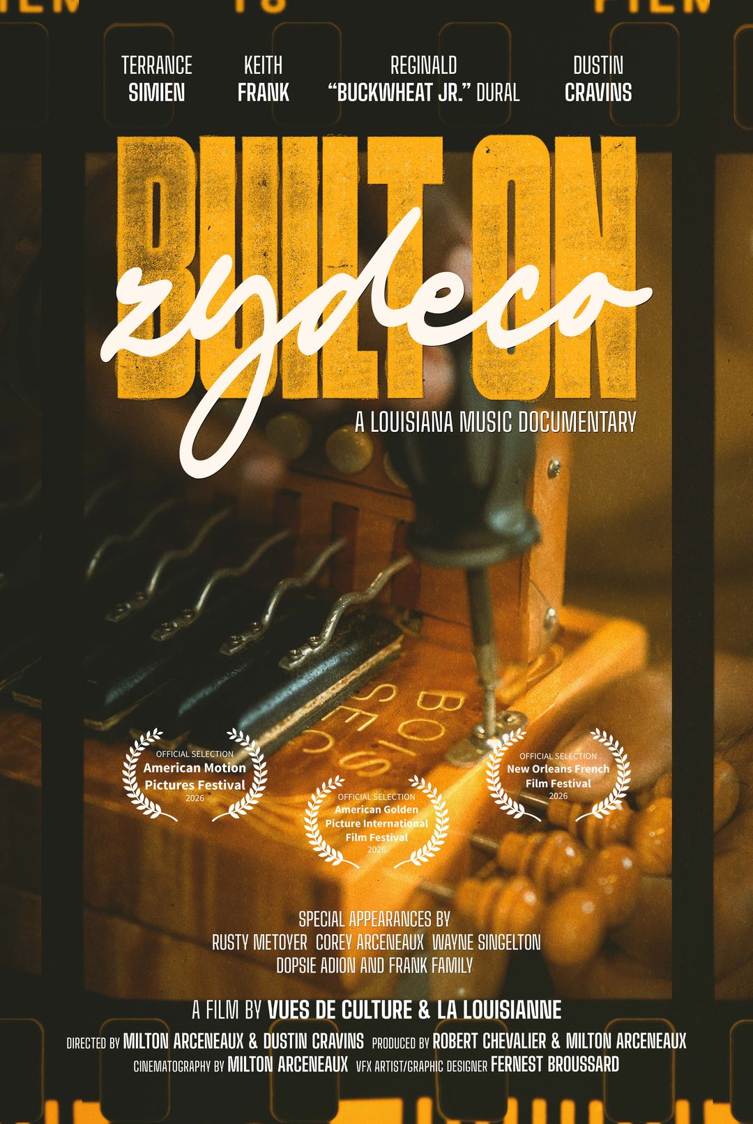 Built On Zydeco — film poster art